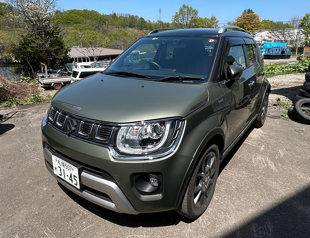 代車・レンタカー-【SUZUKI】イグニス　令和3年式　4WD　オートマ